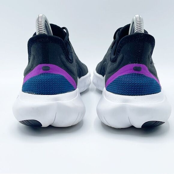 Nike Free RN 5.0 Black Vivid Purple running shoes - Picture 4 of 9